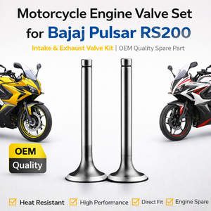 Juego de Válvulas de Motor para Motocicleta Bajaj Pulsar RS200 |   Kit de Válvulas de Admisión y Escape |   Repuesto de Calidad OEM - Product Image 3