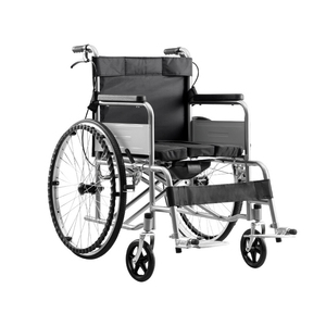 Fauteuil roulant manuel pliable léger, homologué CE, directement de l'usine, pour personnes handicapées, personnes âgées, usage domestique et hospitalier - Product Image 1