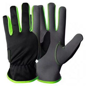 PU Coated Assembly Work <b>Gloves</b> With Palm Industrial Safety Construction Soft <b>Driver</b> <b>Gloves</b> Customized Gardening Leather <b>Gloves</b> - Product Image 1