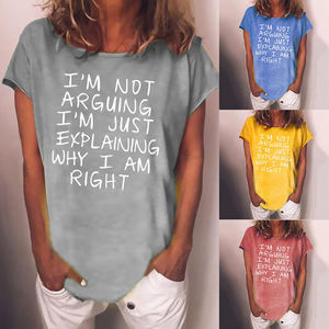 New Women Plain T-shirt Manufacturer Wholesale Custom Printing Oversized Woman Logo Ladies Cotton Plus Size T-shirts - Product Image 5