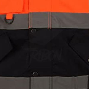 New Arrival ANSI Class 2 Reflective Breathable <b>Outdoor</b> <b>Safety</b> Winter Jacket for Workers Customized Logo Waterproof Unisex OEM - Product Image 6