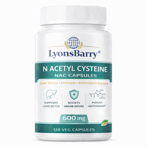 Cápsulas de N-Acetilcisteína (NAC) 500mg, Desintoxicación Hepática, Refuerzo Inmunitario y Antioxidante, Suplemento Dietético, Proveedor de Marca Privada OEM - Product Image 1