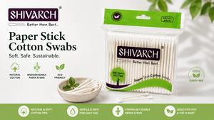 Hisopos de Algodón 100% Biodegradables SHIVARCH |   Hisopos de algodón de doble punta |   Productos de Cuidado Personal OEM ODM - Product Image 3