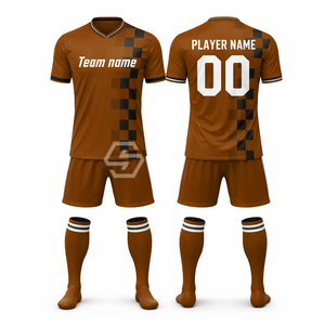 Camiseta de Fútbol Sublimada Personalizada con Cuello en V, Tirantes en T, Malla Transpirable, Manga Corta, Números Verdes del Equipo, 100% Poliéster, Absorbe la Humedad, para Adultos - Product Image 6