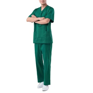 Utilisation hospitalière meilleure vente combinaison de gommage médical vêtements vêtements combinaison de gommage médical Durable pour la vente en ligne 2026 - Product Image 2
