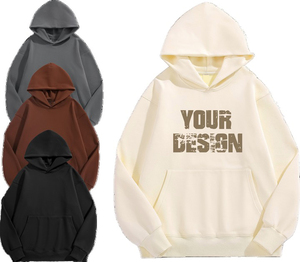 Sudadera con Capucha Extra Grande para Hombre, Talla Grande, 350 g/m², de Algodón y Poliéster, para Invierno - Product Image 1