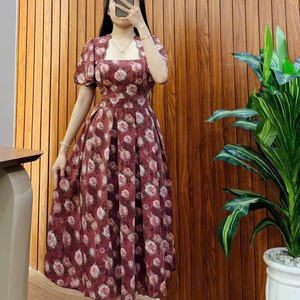 Elegante Vestido de Seda para Mujer, Sexy, de Manga Corta y Cuello Polo, Lavable, Elegante, Cómodo, Casual y Formal - Product Image 3