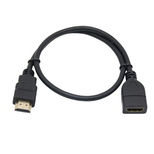 Manufacturer Factory Custom High Speed Stock Available 4K <strong>Hdmi</strong> 2.1 Male <strong>to</strong> Female Extension <strong>Cable</strong> Adapter Cord Supplier
