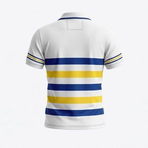 Ensemble polo homme personnalisé, design haut de gamme, matière polyester/coton, style décontracté, technique imprimée par RIVIAN ATLANTIC - Product Image 2