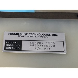 Progressive Technologies A48031SSLVR Sentry 1500 - Equipo y Piezas de Semiconductores Legados Globales Confiables - Product Image 3