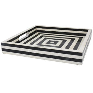 Bandeja de baño de madera hecha a mano de alta calidad personalizada para el hogar y el restaurante, hecha de madera natural para restaurante y hotel - Product Image 2