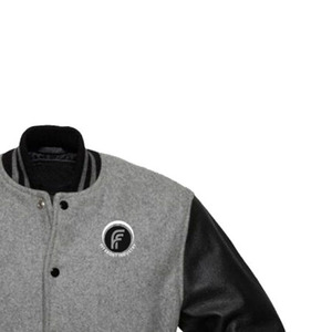 OEM Custom <b>Men's</b> Casual Wool Blend Embroidery Logo Stand Collar <b>Baseball</b> Varsity <b>Jacket</b> High Street Style Winter Outdoor - Product Image 6