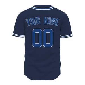 Camiseta de Béisbol Personalizada con Impresión Digital, Características de Secado Rápido y Absorción de Humedad, Logotipo y Nombre Personalizados, Cuello en V - Product Image 3