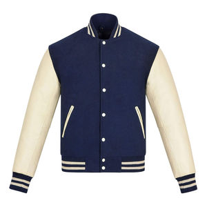 Premium Men's Varsity Jacket Heavyweight Wool Letterman Jacket Custom Embroidered Private Label OEM Fashion Outerwear - Product Image 1