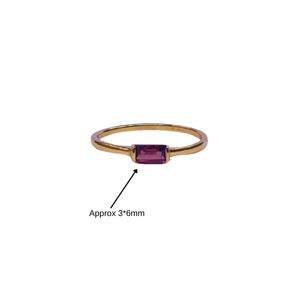 Wedding Wear 925 Sterling <b>Silver</b> Gold Plated Jewelry <b>Garnet</b> Multi Tourmaline Gemstone Women Wear Classic <b>Ring</b> - Product Image 1