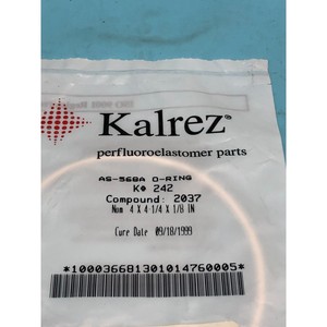 Kalrez AS-568A O-RING K #242สารประกอบ: 2037อุปกรณ์เซมิคอนดักเตอร์และชิ้นส่วนระดับโลกที่ AS-568A-24เชื่อถือได้ - Product Image 3