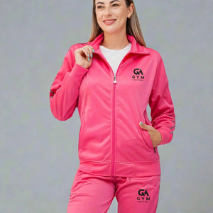 Conjunto Deportivo de Invierno para Mujer, Transpirable y Ligero, con Logotipo Personalizado, en Poliéster/Algodón, Marca GYM ACTIVE - Product Image 3