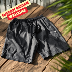 Shorts de sport en coton pour hommes, vêtements de sport confortables avec personnalisation OEM ODM - Product Image 4