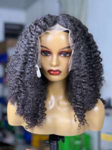 Peluca de Cabello Humano Rizado Birmano de 40 Pulgadas con Encaje Frontal HD 13x6, Cabello Virgen Vietnamita, Extensiones de Lujo con Cutícula Alineada - Product Image 3