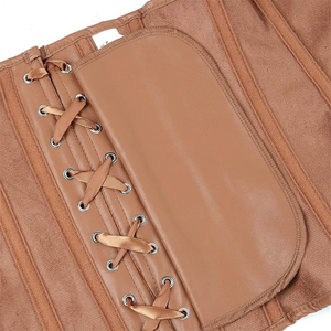 Corsé de Cuero Transpirable de Alta Calidad para Mujer, Diseño Sexy sin Costuras, Bordado Personalizable, Ajustable - Product Image 6