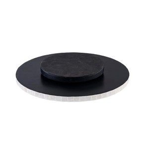 Bandeja giratoria redonda de capiz para servir, organizador decorativo de lujo, bandeja giratoria para uso en la cocina, hecha en Vietnam. - Product Image 2