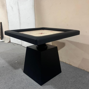 Argmac Eco-Friendly Durable Wooden Square Corners 4 Player Carrom <b>Table</b> with Customizable Packaging and Gift Box for Family Fun - Product Image 4