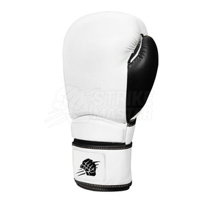 Custom Leather Waterproof Boxing Gloves with Adjustable Wrist <b>Strap</b> Lightweight Design for Boxing and Martial Arts Training - Product Image 2
