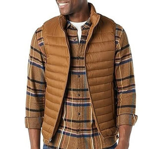 Chaleco Acolchado Sin Mangas con Capucha para Hombre, Diseño Moderno, Corte Holgado, Estilo Motero, Impermeable y Transpirable para Actividades al Aire Libre - Product Image 3