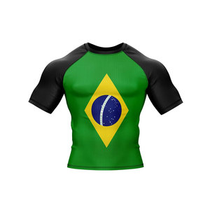 เสื้อรัดรูปแขนยาวคอกลมสำหรับผู้ชาย แบบสั่งทำพิเศษ ยืดได้ 4 ทิศทาง เหมาะสำหรับออกกำลังกาย ฟิตเนส และการฝึกซ้อม - Product Image 4