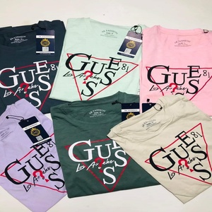 Camisetas de Mujer sin Mangas con Cuello Redondo y Estampado de Letras, Lote de Ropa de Marca en Liquidación, Excedentes de Stock de Bangladesh, Precios Bajos - Product Image 1
