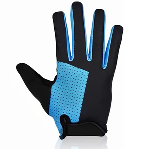 WEST <b>BIKING</b> Summer Cycling Breathable Half <b>Finger</b> Polyester Gloves Adult Unisex Anti-slip Shock-absorbing Hook & Loop Closure - Product Image 3