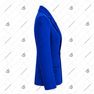 Custom Solid Sigma Gamma Rho Sorority Clothing Embroidered 100% Cotton Formal <b>Blazer</b> Jacket Business Coat Greek Paraphernalia - Product Image 2