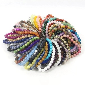 Pyrite Natural Beads <b>Bracelet</b> BAnd <b>Pearl</b> and Agate <b>Bracelets</b> with Religious Healing Yoga <b>Bracelet</b> - Product Image 5