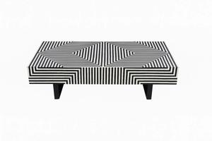 Cajón con Incrustaciones de Hueso de ILAHI, Diseño Moderno con Detalles de Ágata, Mueble Portátil para el Hogar - Product Image 3