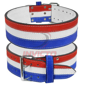 Ceinture de musculation en cuir de vachette fabriquée sur mesure avec boucle à levier - Product Image 3