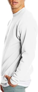 Sweat-shirts pour hommes à col rond, épais, oversize, en molleton lourd, coupe classique, pour l'automne, à épaules tombantes, en vente - Product Image 2