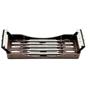 Kit de planification radiculaire manuel en acier inoxydable, le plus vendu, avec 5 détartreurs parodontaux, certifié CE Classe I, dentaire BBI-526 - Product Image 1