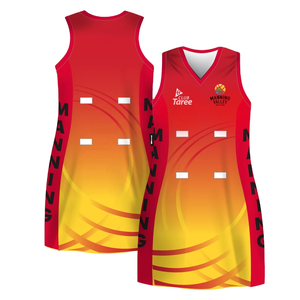 Top Selling <b>Custom</b> Blue Plus Size Seamless Anti-Bacterial Nylon Elastic Waist Printed Netball Uniform Skirt <b>Dress</b> Sportswear - Product Image 5