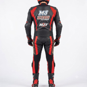 Combinaison de course Zonda Premium pour homme, 1 pièce, en cuir de vache véritable/cuir de kangourou, style MotoCP, combinaison de course sur circuit, niveau de protection 2 - Product Image 2