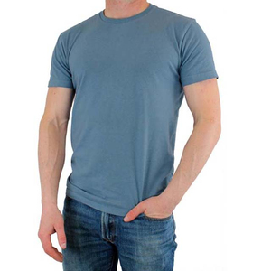 T-shirt en coton pour homme, haute qualité, rayures tendance, pour jeunes, vente en gros, t-shirts personnalisés, t-shirts vierges et unis pour hommes - Product Image 3