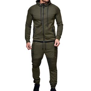 ชุดวอร์มสำหรับวิ่งฤดูหนาวแบบพอดีตัวของผู้ชายชุดเล่นกีฬาเป็นมิตรต่อสิ่งแวดล้อม - Product Image 4