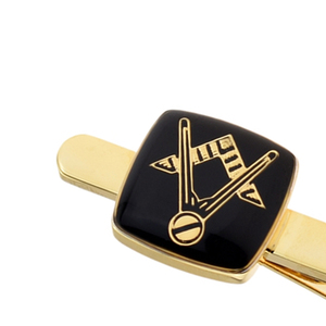 <b>Men</b> <b>Cufflinks</b> Tie Clip Customized Masonic High Quality Gift Factory Price OEM/ODM Wholesale Custom Design Tie Clip - Product Image 3