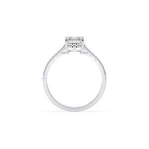 REYES GRA Certified Moissanite Jewelry in <b>925</b> Sterling <b>Silver</b> Solitaire Engagement <b>Rings</b> For Women Luxury Fine Jewelry - Product Image 6