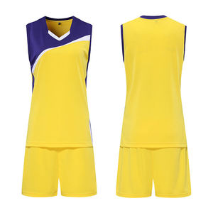 Conjunto de Uniforme de Voleibol con Estampado por Sublimación, Sin Mangas, de Poliéster de Secado Rápido, Jersey y Pantalones Cortos para Entrenamiento y Partidos, Ropa Deportiva con Logotipo Personalizado - Product Image 3