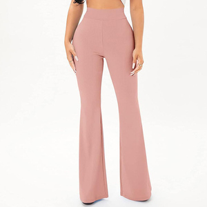 Novedades en Ropa Deportiva Premium, Pantalones Acampanados de Moda para Mujer, Precio Económico al por Mayor, Pantalones Acampanados de Alta Calidad para Mujer - Product Image 3