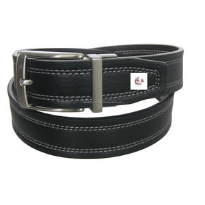 Cinturón de hebilla rectangular de cuero reversible de alta calidad para productos de caballos - Product Image 2