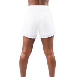 Shorts Deportivos de Malla Blanca para Mujer, Ligeros, Transpirables, de Secado Rápido, para Atletismo, Gimnasio, Entrenamiento, Fitness - Product Image 2