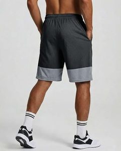 Shorts de basketball pour hommes, séchage rapide, vêtements de sport athlétiques, shorts de basketball en mesh premium, vêtements de sport performants - Product Image 4