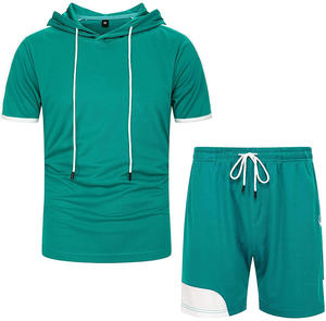 Ensemble été homme : chemise et short légers, conçus pour un usage décontracté, les vacances à la plage, les voyages et une utilisation quotidienne détente, tissu doux. - Product Image 2