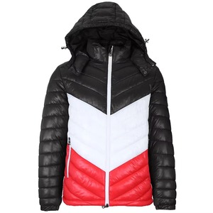 New Men's Top Brand Crew Neck Zipper Coated Camouflage Puffer Jacket Formal Sports Casual Autumn Golf Clothing Custom Size - Product Image 1